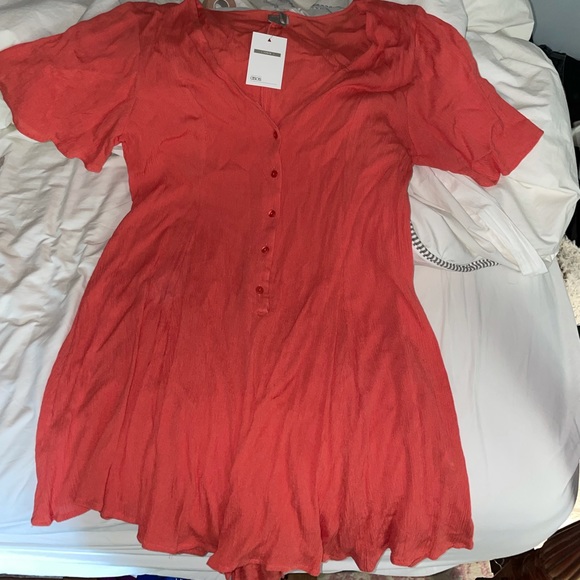 ASOS coral romper - Picture 2 of 5